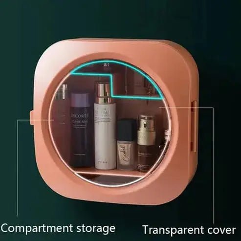 Large Capacity Wall-mounted Cosmetics Organizer Container
