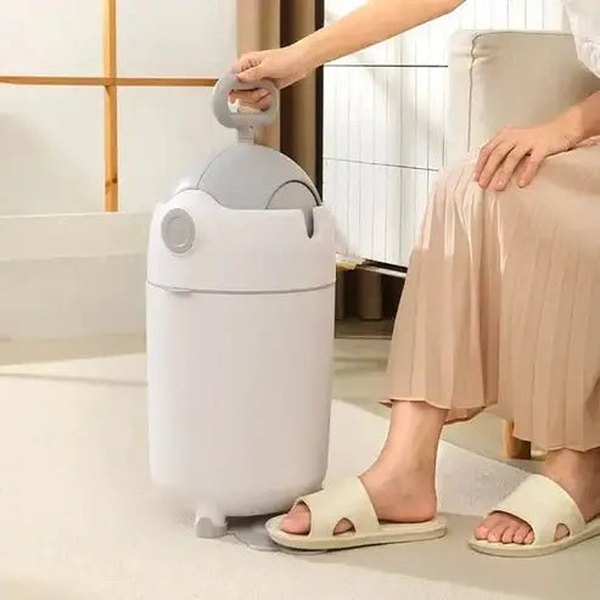 Large Plastic Trash Can