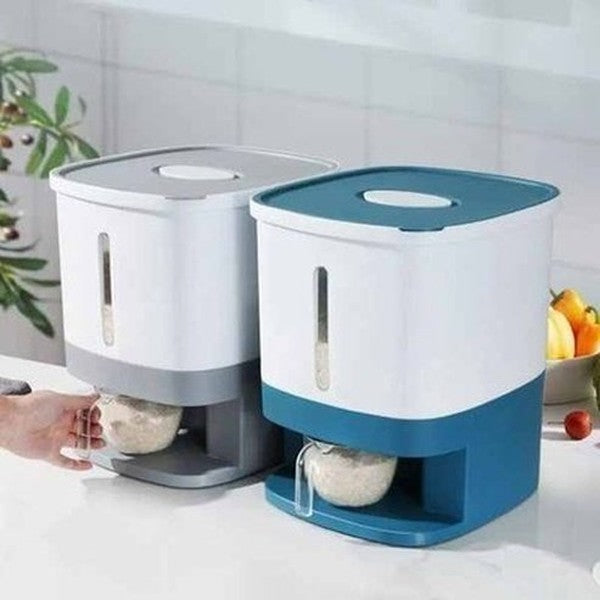 Large Sealed Grain Dispenser Storage Box with Lid