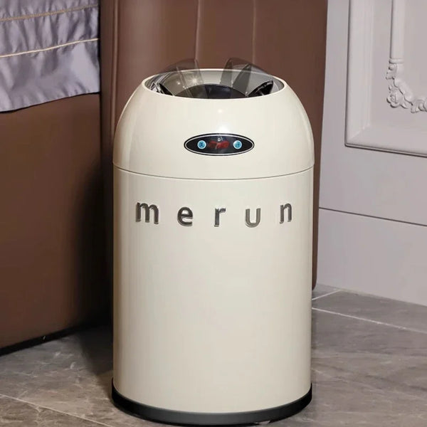 Large Capacity Intelligent Sensing Garbage Bin with Covered
