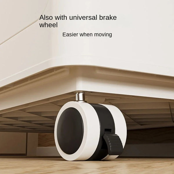 Large Household Clamshell with Pulley, Collapsible Clothing Storage Basket