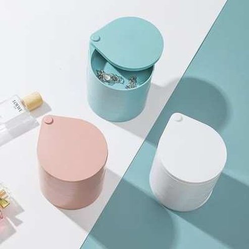 Layered Rotating Jewelry Storage Box