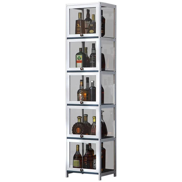 Living Room Wine Cabinet Against the Wall Locker Display Advanced Sense Integrated Cabinet