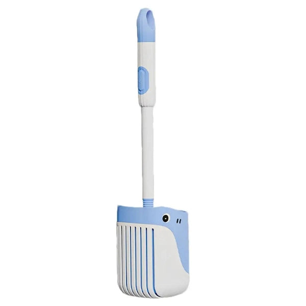Long Handle Toilet Brush with Soap Dispenser, No Dead Angles
