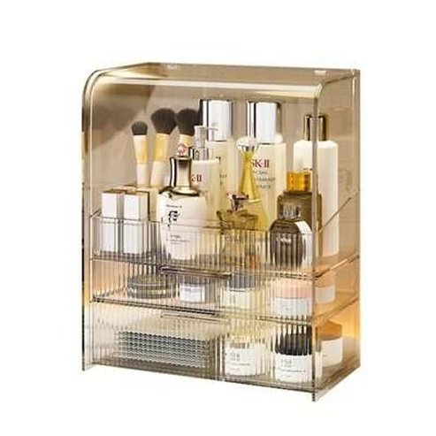 Luxury Clear Cosmetics Organizer Box