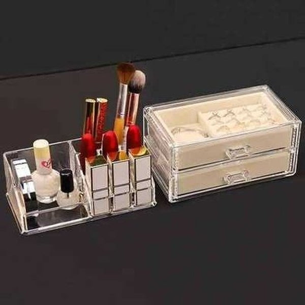 Makeup Container Dresser Organizer For Cosmetics
