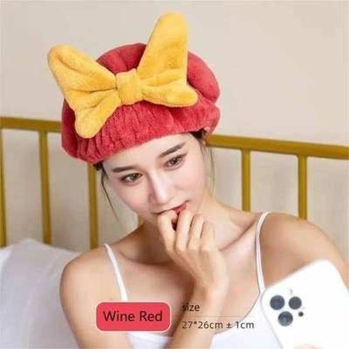 Microfiber Hair Towel Wrap for Quick Drying