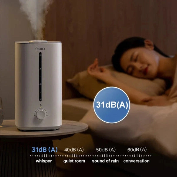 Midea 4000ML Air Humidifier, Large Capacity Aroma Diffuser with Cool Mist