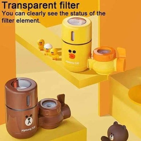 Mini Cartoon Water Purifier Household Faucet filter