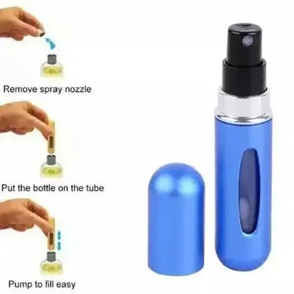 Mini Refillable Aluminum Perfume Bottles