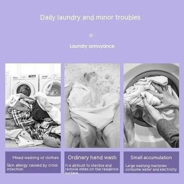 Mini folding Portable washing machine