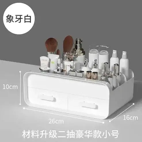 Modern Simplicity Lipstick Organizer Desk Drawer Box