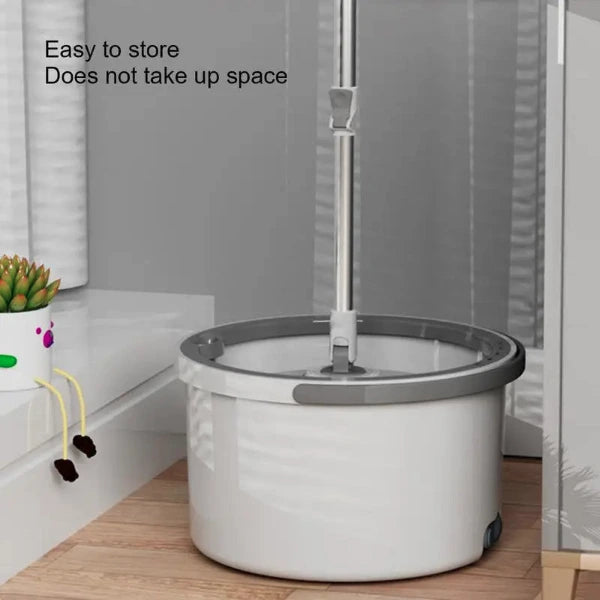 Mop and Bucket Set with Wringer and Telescopic Handle – All-in-One Home Cleaning System for Floors and Dust