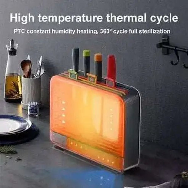 Morphy Richards Knife and Cutting Board Block