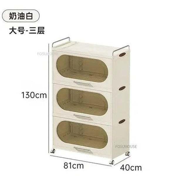 Multi-Layer Kitchen Shelf with Wheels