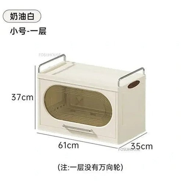 Multi-Layer Kitchen Shelf with Wheels