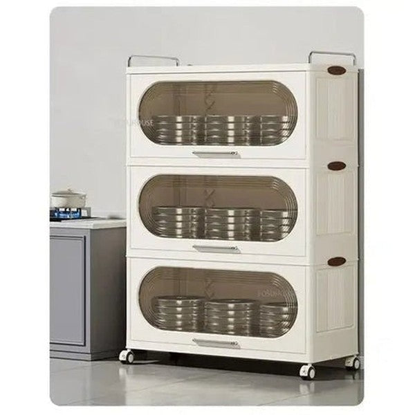 Multi-Layer Kitchen Shelf with Wheels