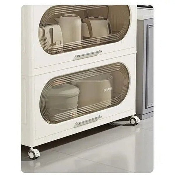 Multi-Layer Kitchen Shelf with Wheels