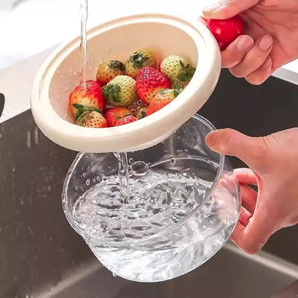 Multi-Purpose Kitchen Cleaning and Drainage Basket Vegetable and Fruit Cleaning