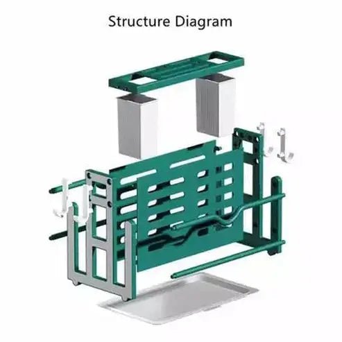 Multifunction Knife Stand Dish Drying Rack