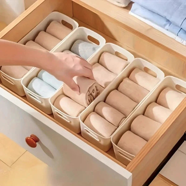 Multifunctional Storage Box Durable Large-Capacity Desktop Storage Box Underwear