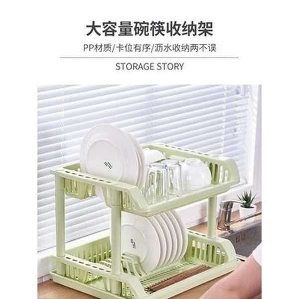 2 Levels Dish Drainer