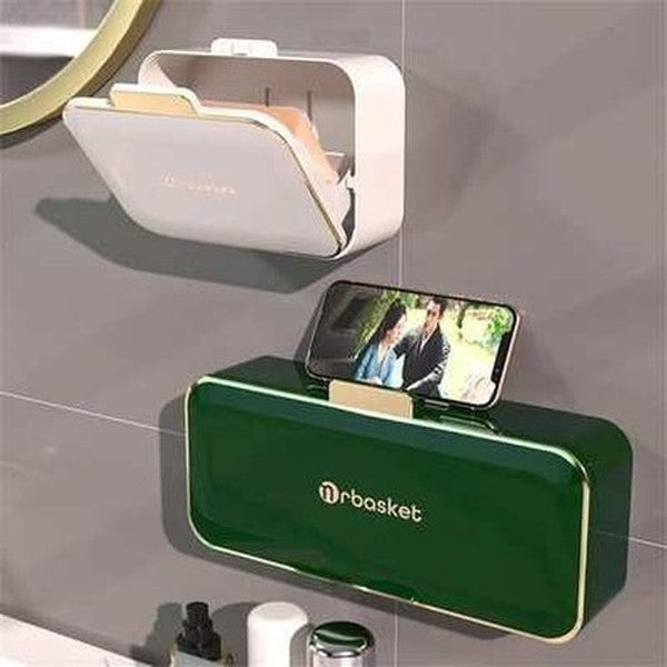 Open Lid Soap Holder No-punch Soap Holder Drain