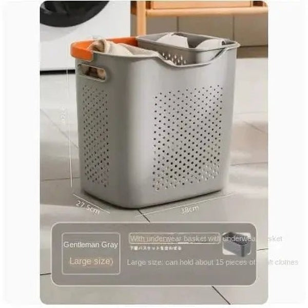 Partitioned Dirty Clothes Basket