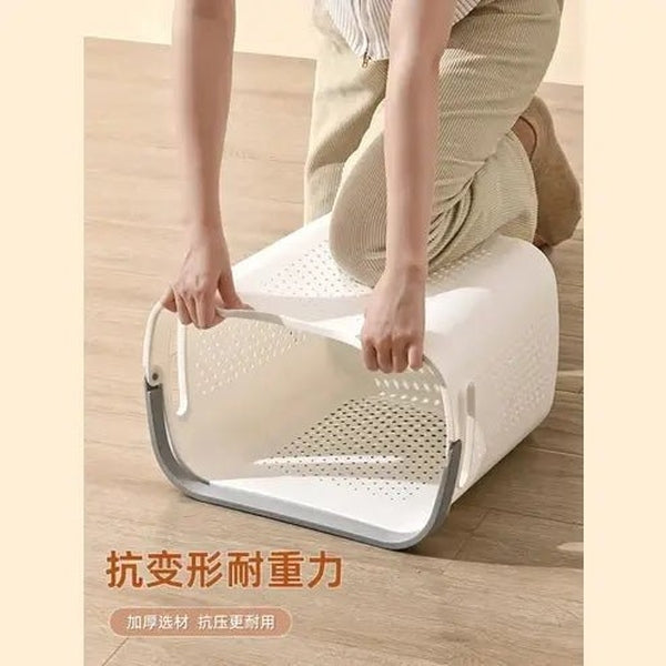 Partitioned Dirty Clothes Basket