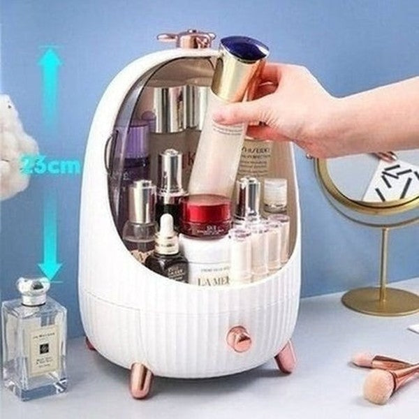 High Capacity Cute Penguin Shape Cosmetic Storage Box