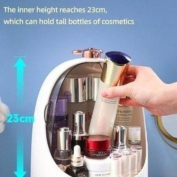 High Capacity Cute Penguin Shape Cosmetic Storage Box