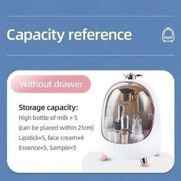 High Capacity Cute Penguin Shape Cosmetic Storage Box