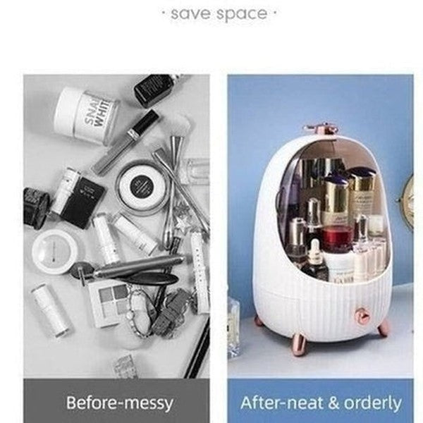 High Capacity Cute Penguin Shape Cosmetic Storage Box