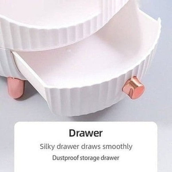 High Capacity Cute Penguin Shape Cosmetic Storage Box