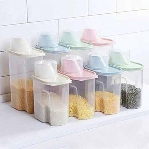 Plastic Cereal Dispenser Storage Box