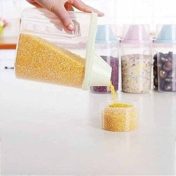 Plastic Cereal Dispenser Storage Box