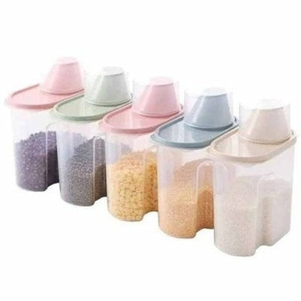 Plastic Cereal Dispenser Storage Box