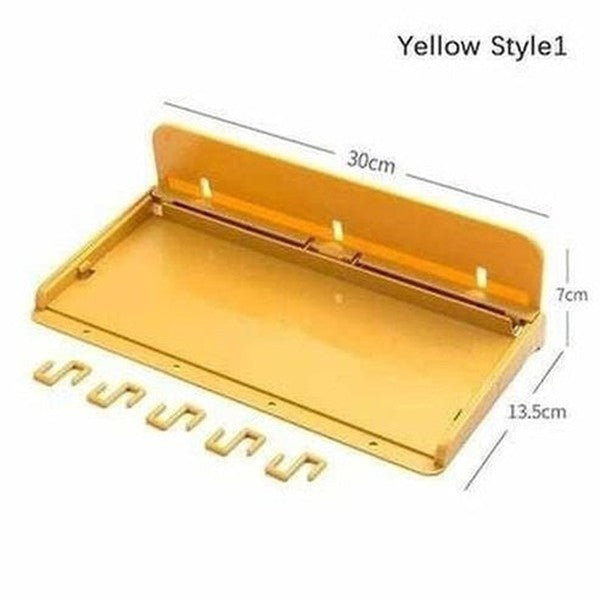 Portable Bedside Storage Rack Retractable Folding Hanging