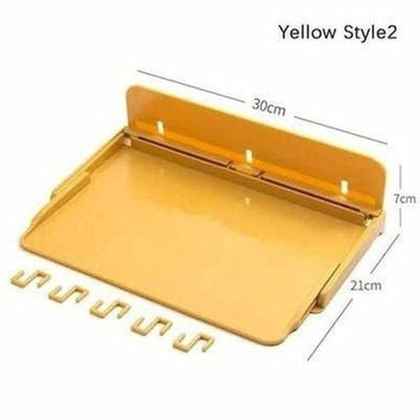 Portable Bedside Storage Rack Retractable Folding Hanging