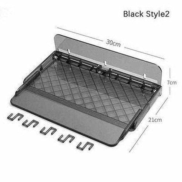 Portable Bedside Storage Rack Retractable Folding Hanging