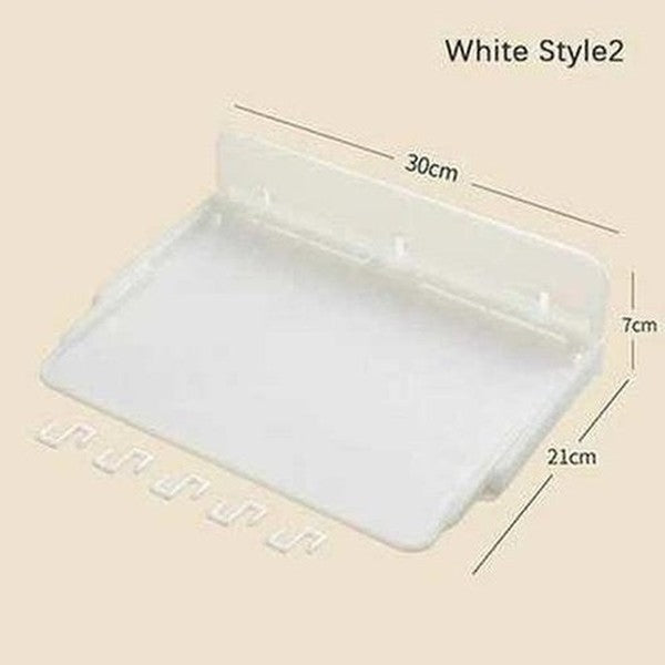 Portable Bedside Storage Rack Retractable Folding Hanging