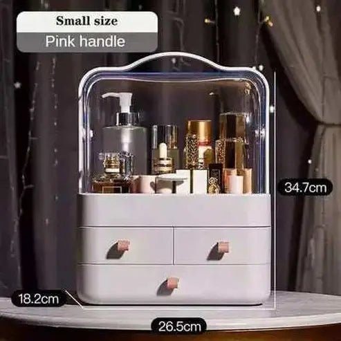 Portable Makeup Organizer Storage Box Large Capacity