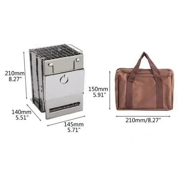 Portable Stainless Camping Stove