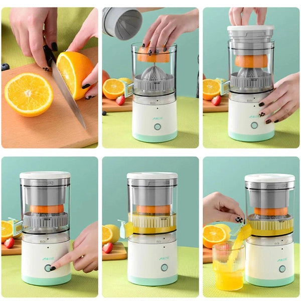 Portable USB Mini Electric Juicer for Fresh Fruit Juice, Smoothies
