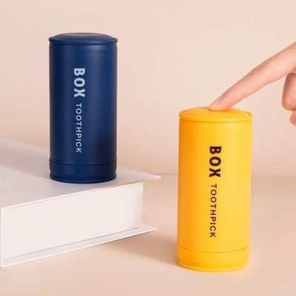 Press Pop-up Cotton Swabs Holder