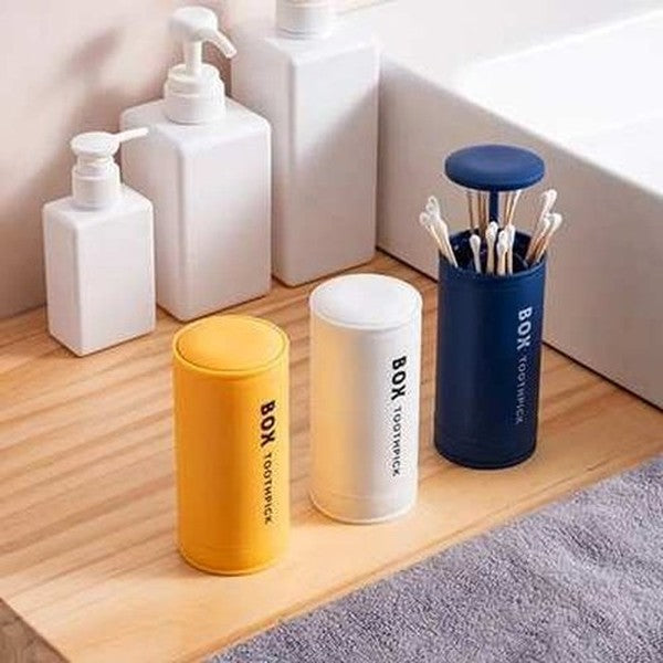 Press Pop-up Cotton Swabs Holder
