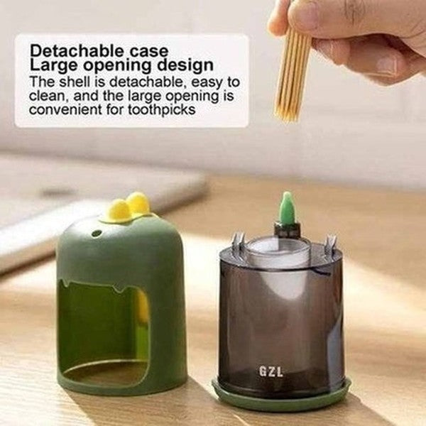 Press Toothpick Dispenser Toothpick