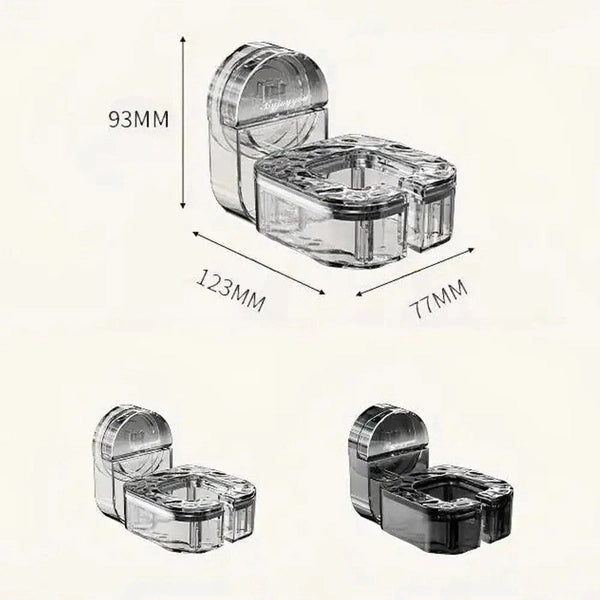 Punch-Free Wall Mounted Hair Dryer Holder, Suction Cup Rotating Lazy Hair Dryer Storage Bracket Hangers