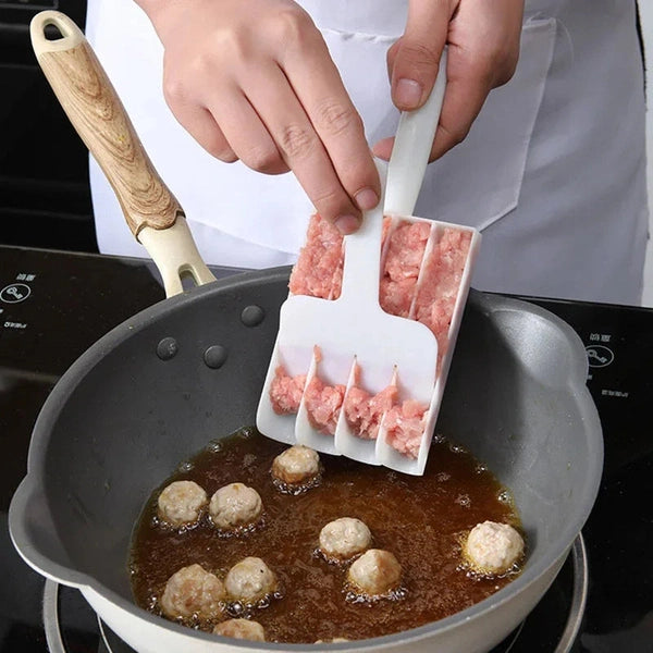 Quadruple Meatball Maker Set - Rice-Meat Dumplings Maker