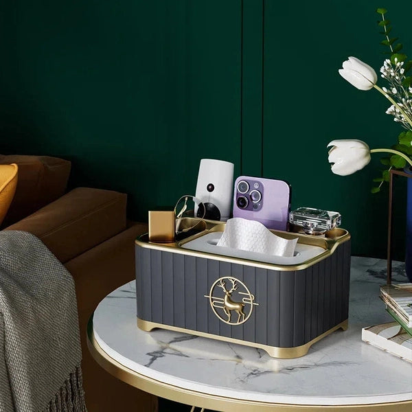 Remote Control Dining Table Storage Box, Desktop Tissue Box, Household Paper Box